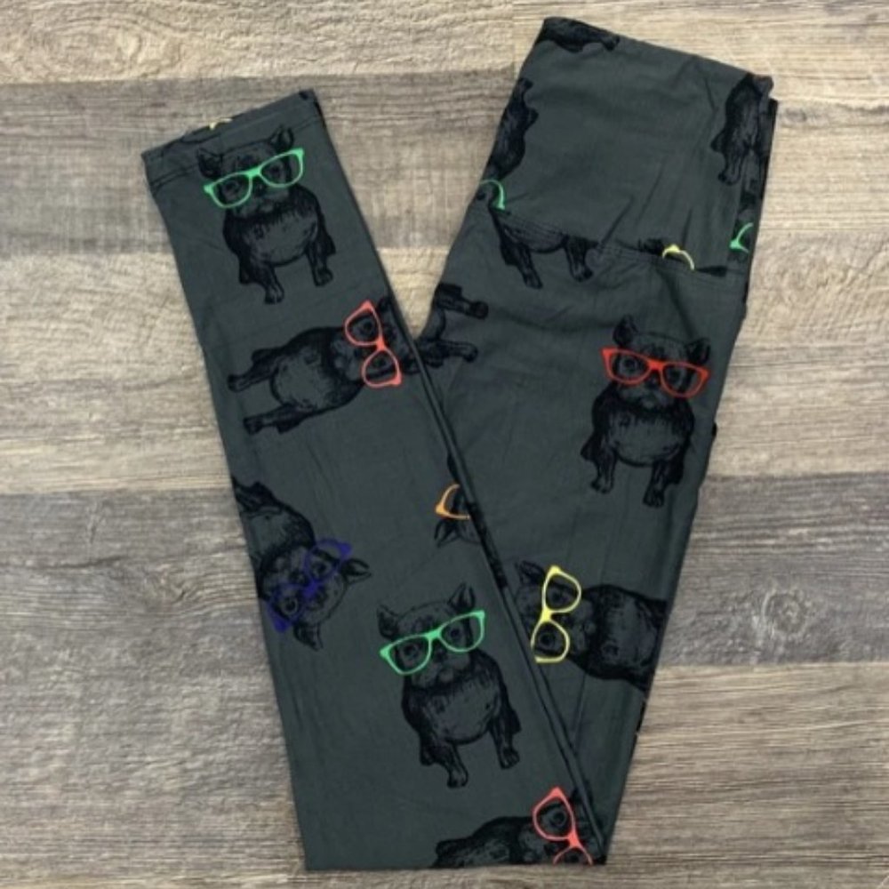 Dogs with Glasses Petite Leggings